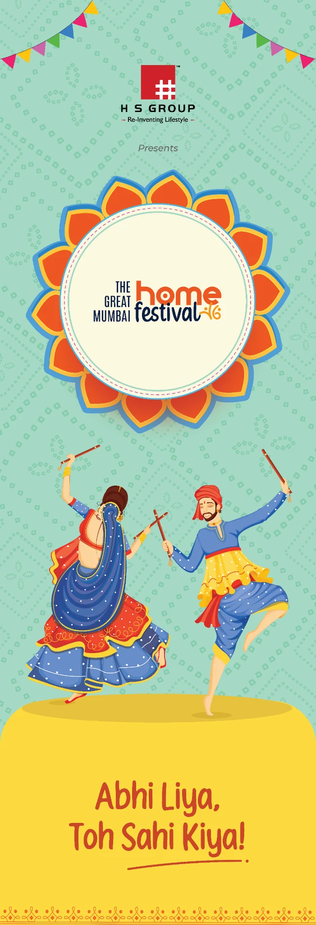 The Great Mumbai Home Festival festive Navratri artwork