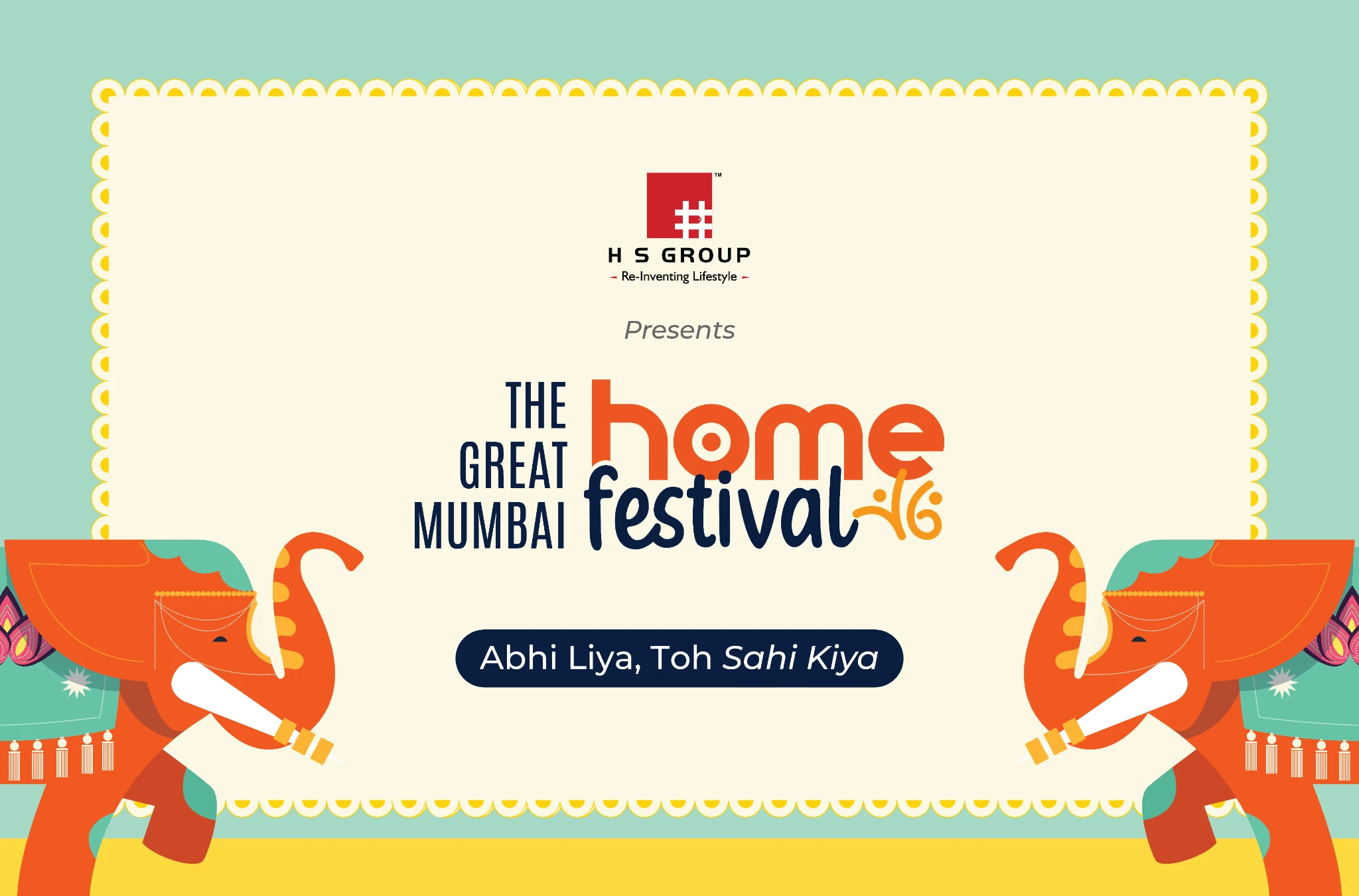 The Great Mumbai Home Festival festive campaign artwork